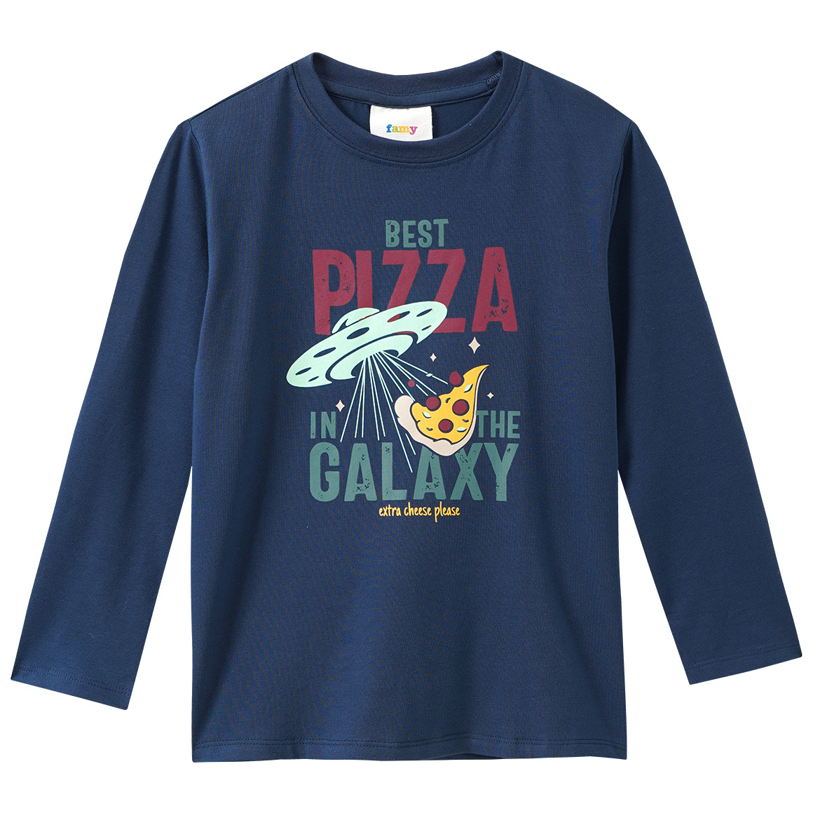 2 Jungen Langarmshirts mit Print