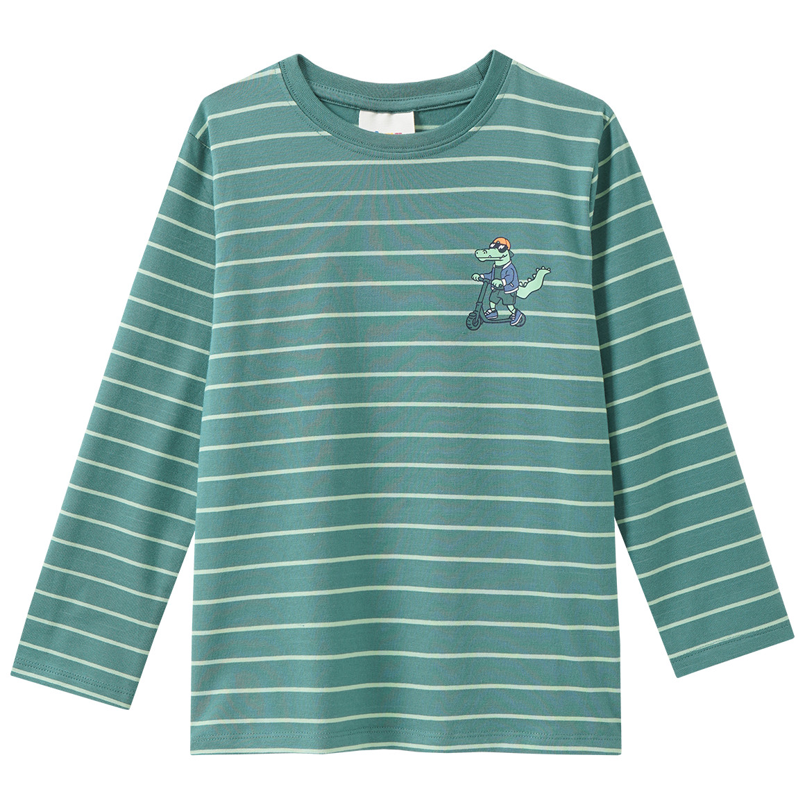 2 Jungen Langarmshirts mit Print