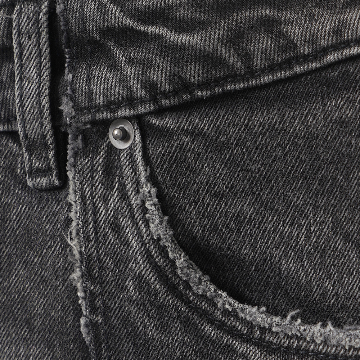 Mädchen Jeansrock im Used-Look