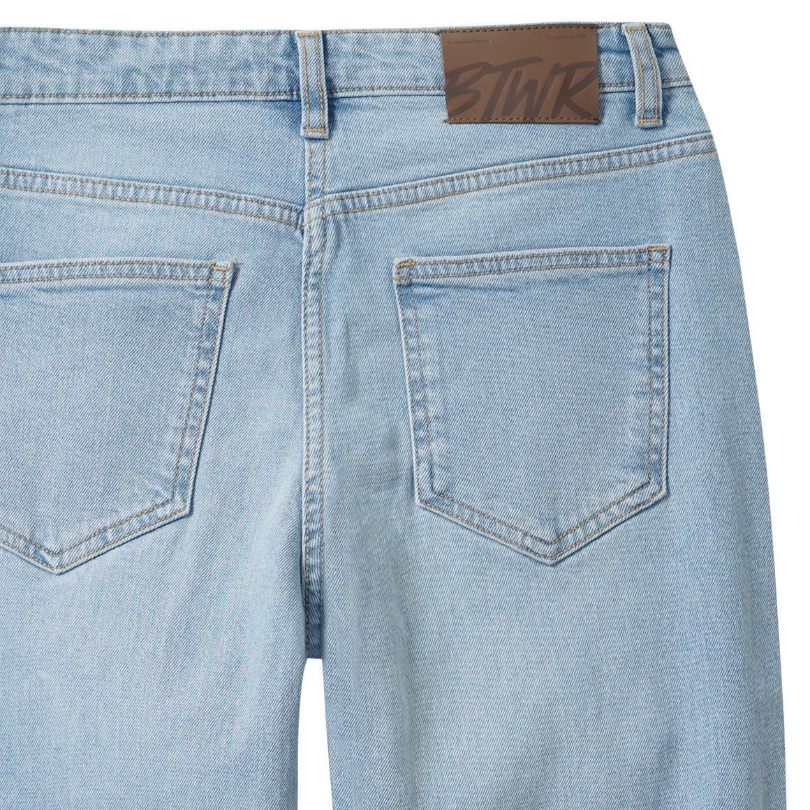Mädchen Mom-Fit-Jeans mit verstellbarem Bund