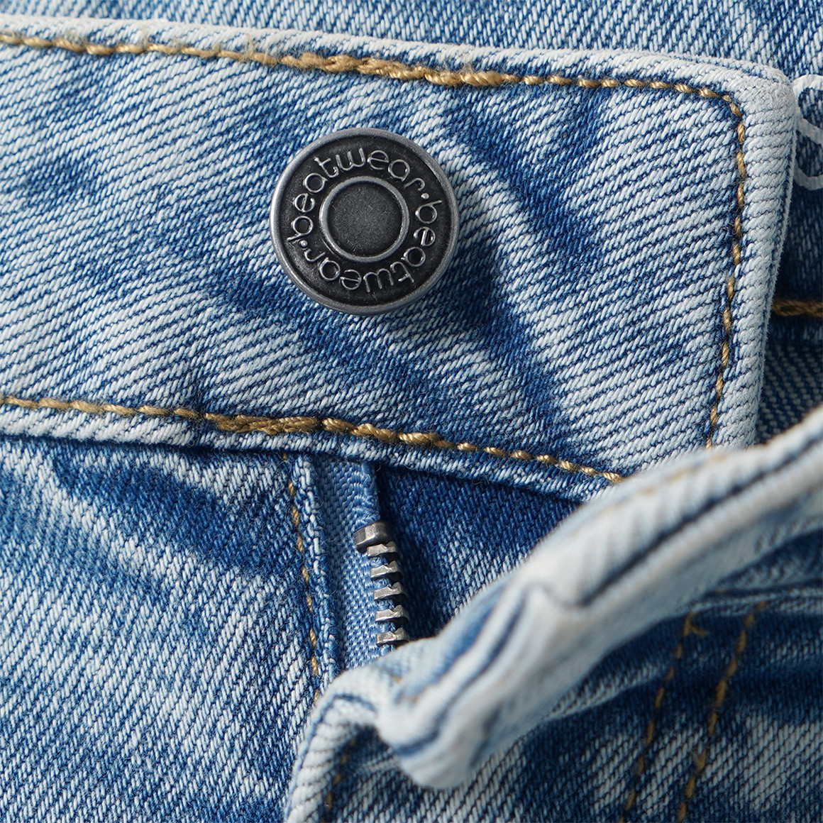 Jungen Slim-Jeans mit verstellbarem Bund