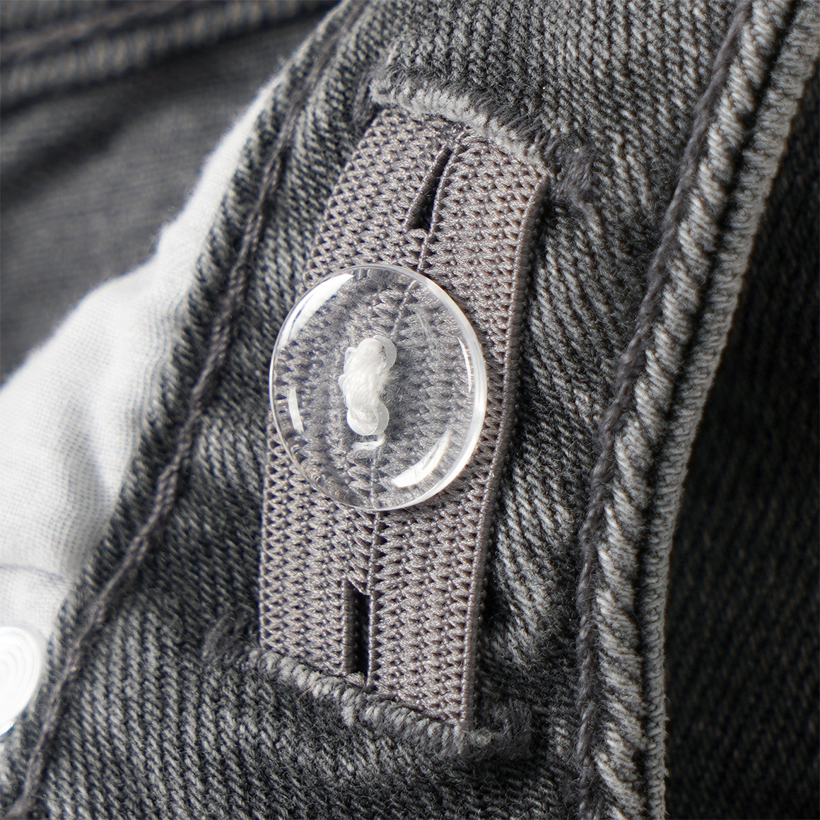 Jungen Straight-Jeans mit verstellbarem Bund
