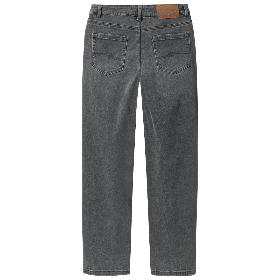 Jungen Straight-Jeans mit verstellbarem Bund