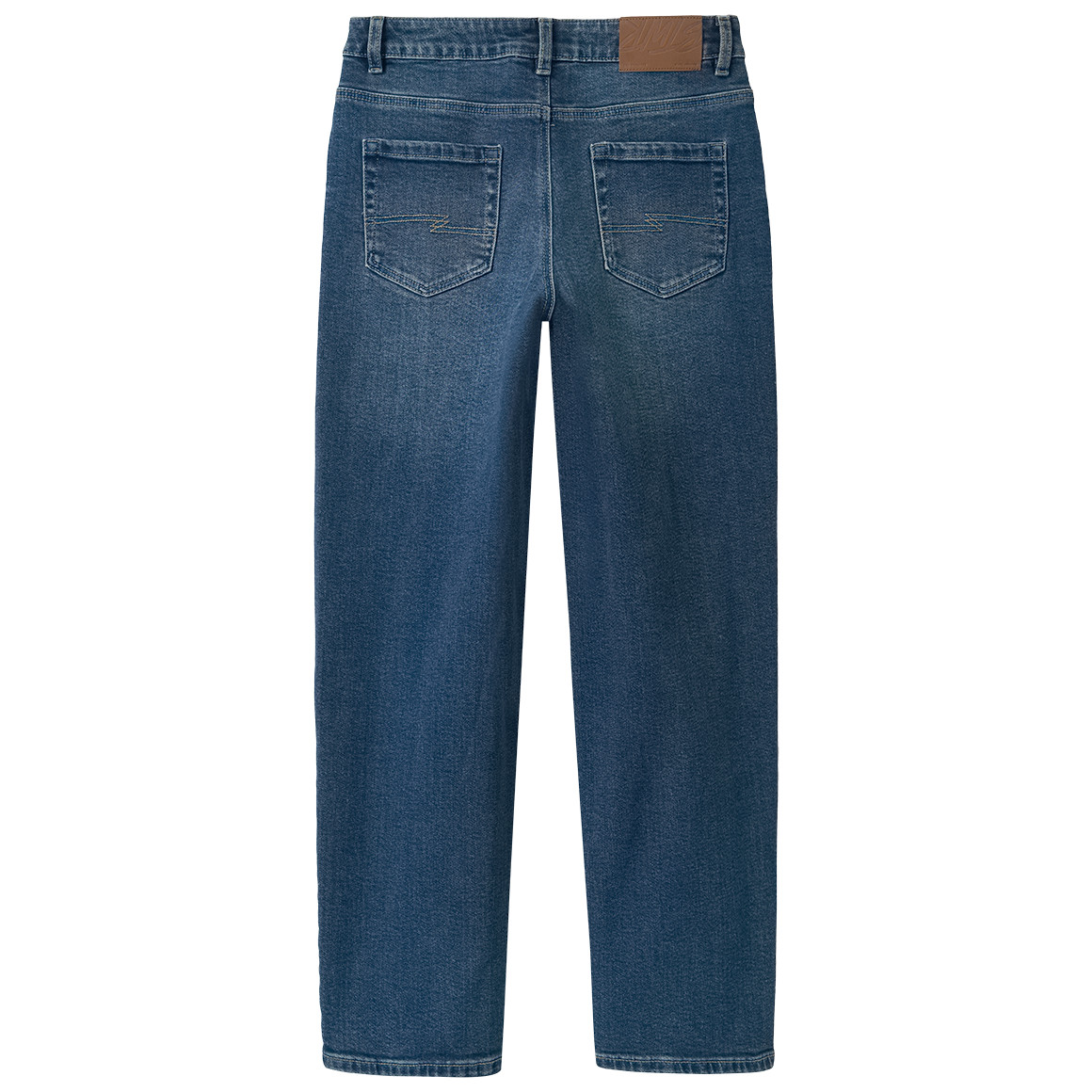 Jungen Straight-Jeans mit verstellbarem Bund