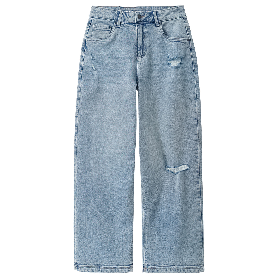 Jungen Baggy-Jeans mit verstellbarem Bund