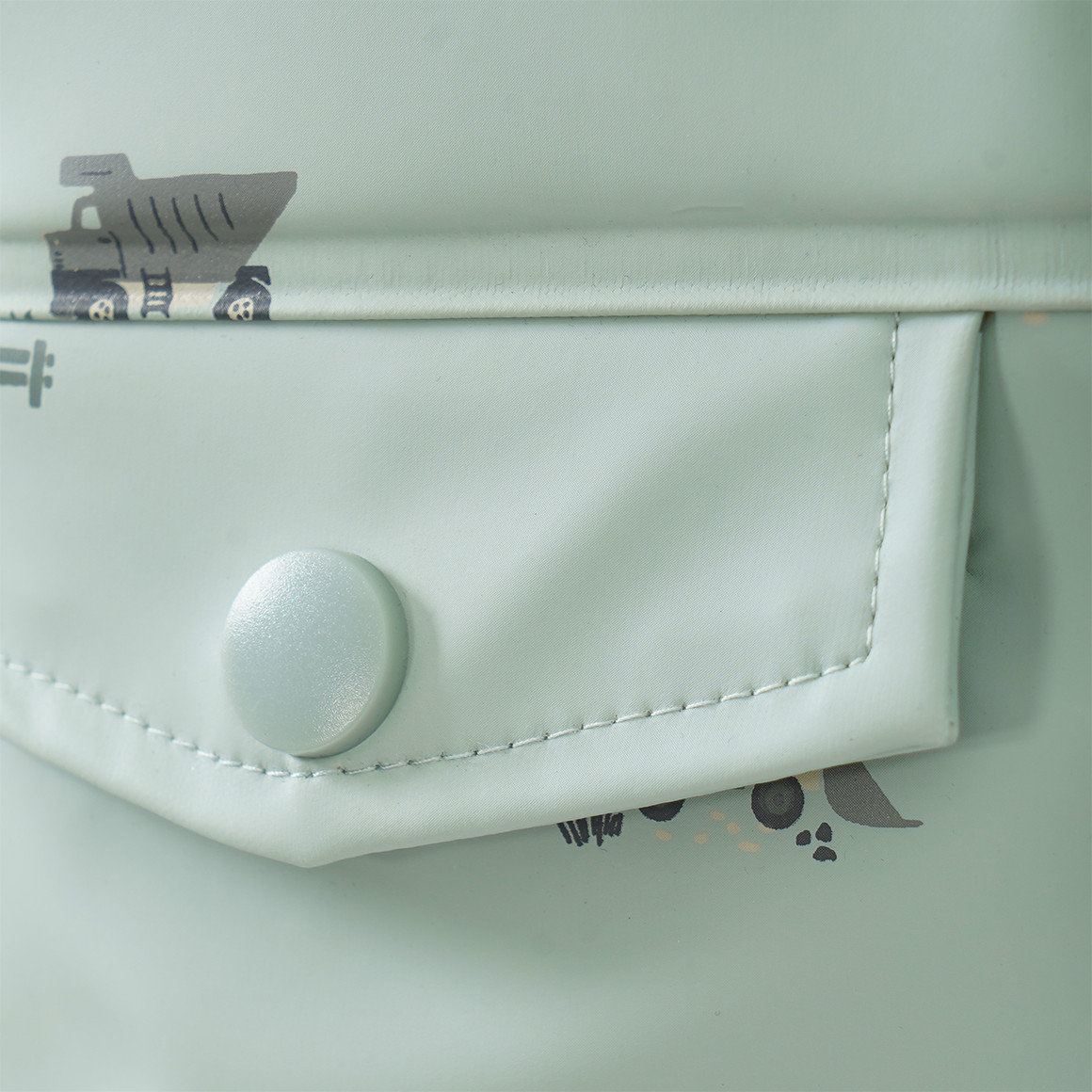 Baby Regenjacke mit Fahrzeug-Allover