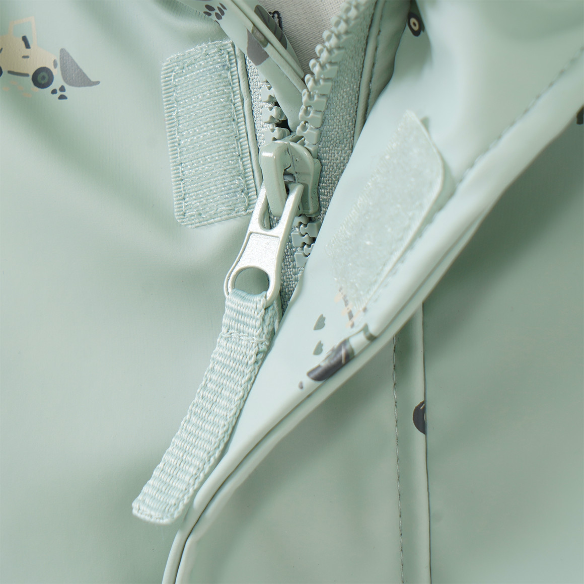 Baby Regenjacke mit Fahrzeug-Allover
