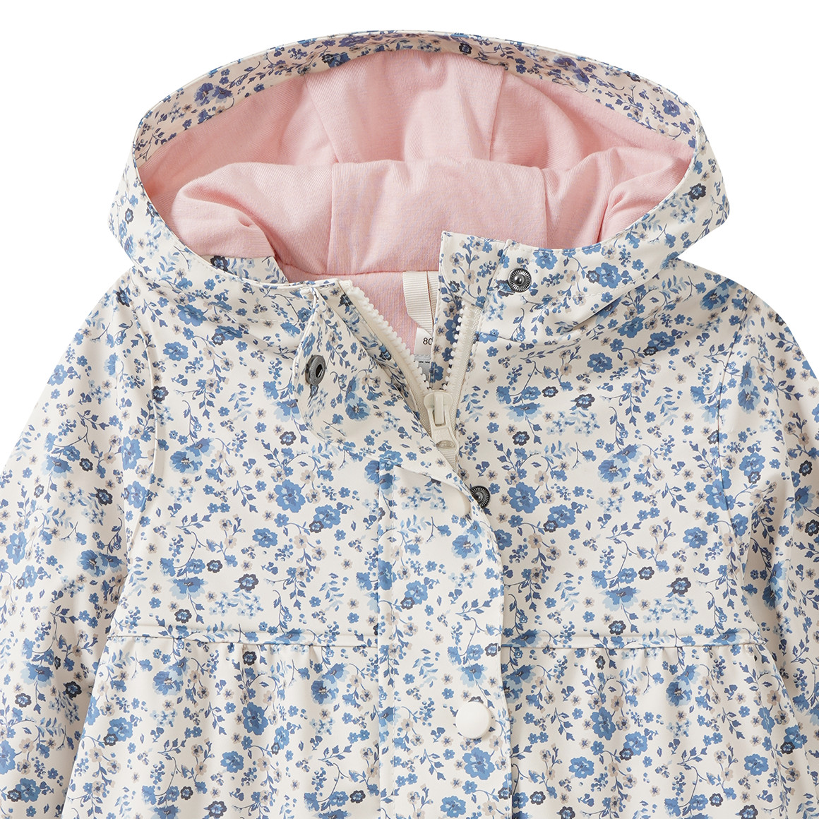 Baby Regenjacke im Millefleur-Design