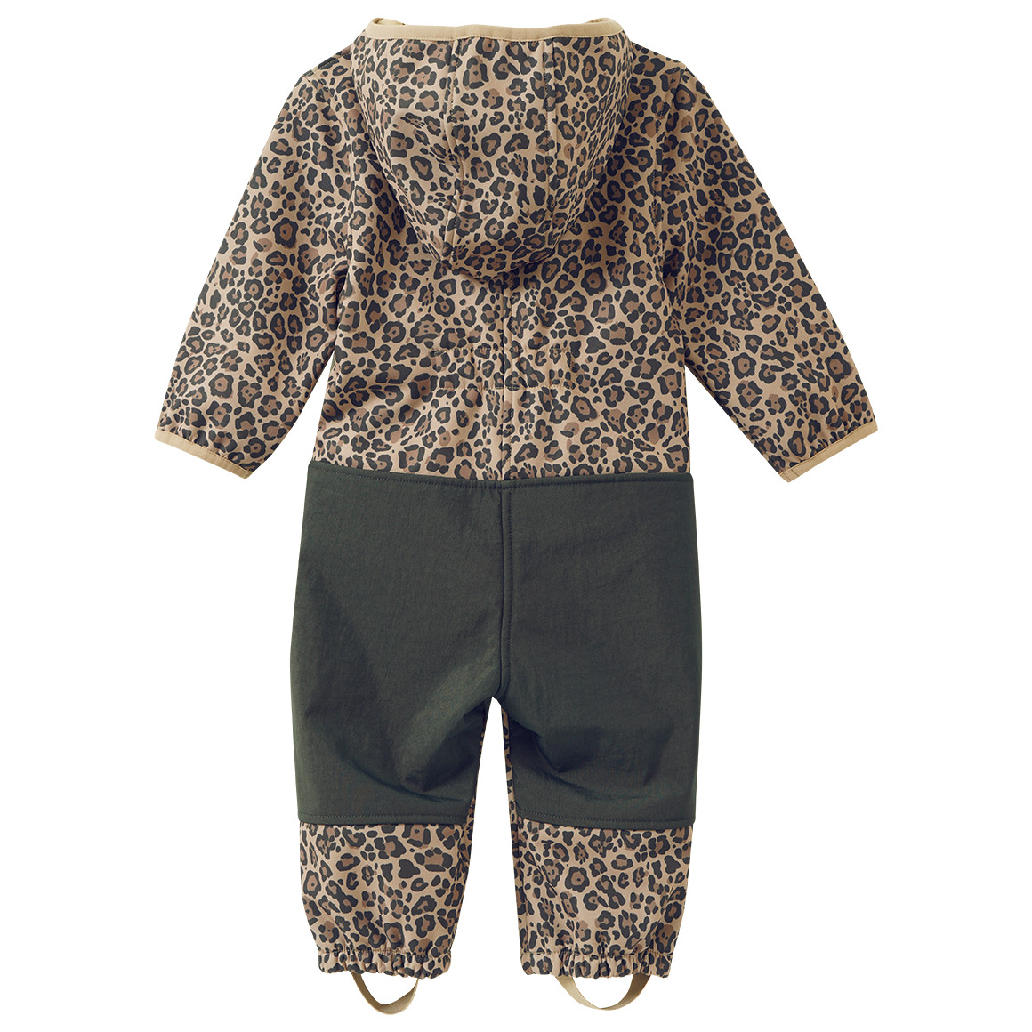 Baby Softshelloverall im Leo-Look