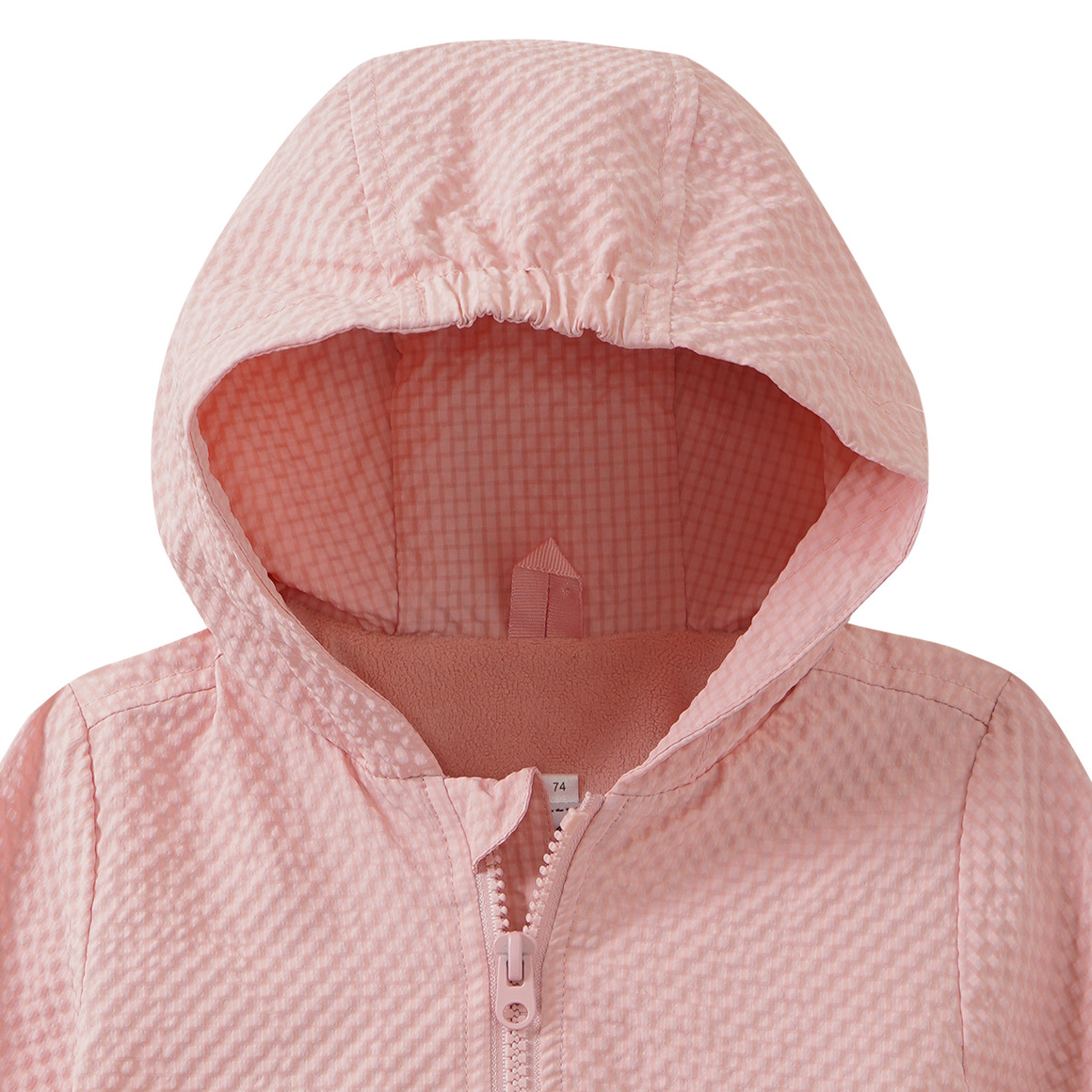 Baby Jacke mit Seersucker-Struktur