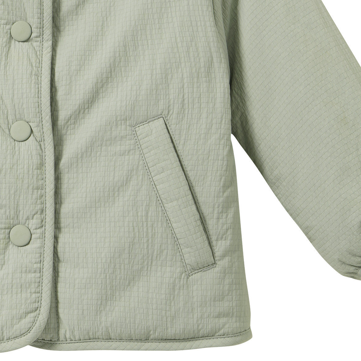 Baby Jacke mit strukturiertem Material