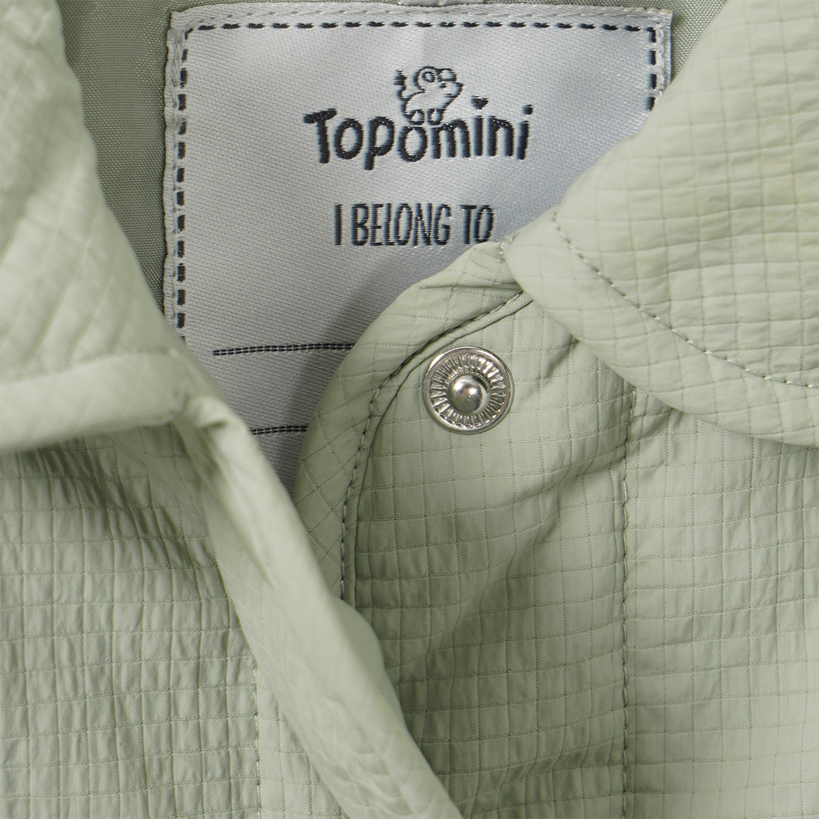 Baby Jacke mit strukturiertem Material