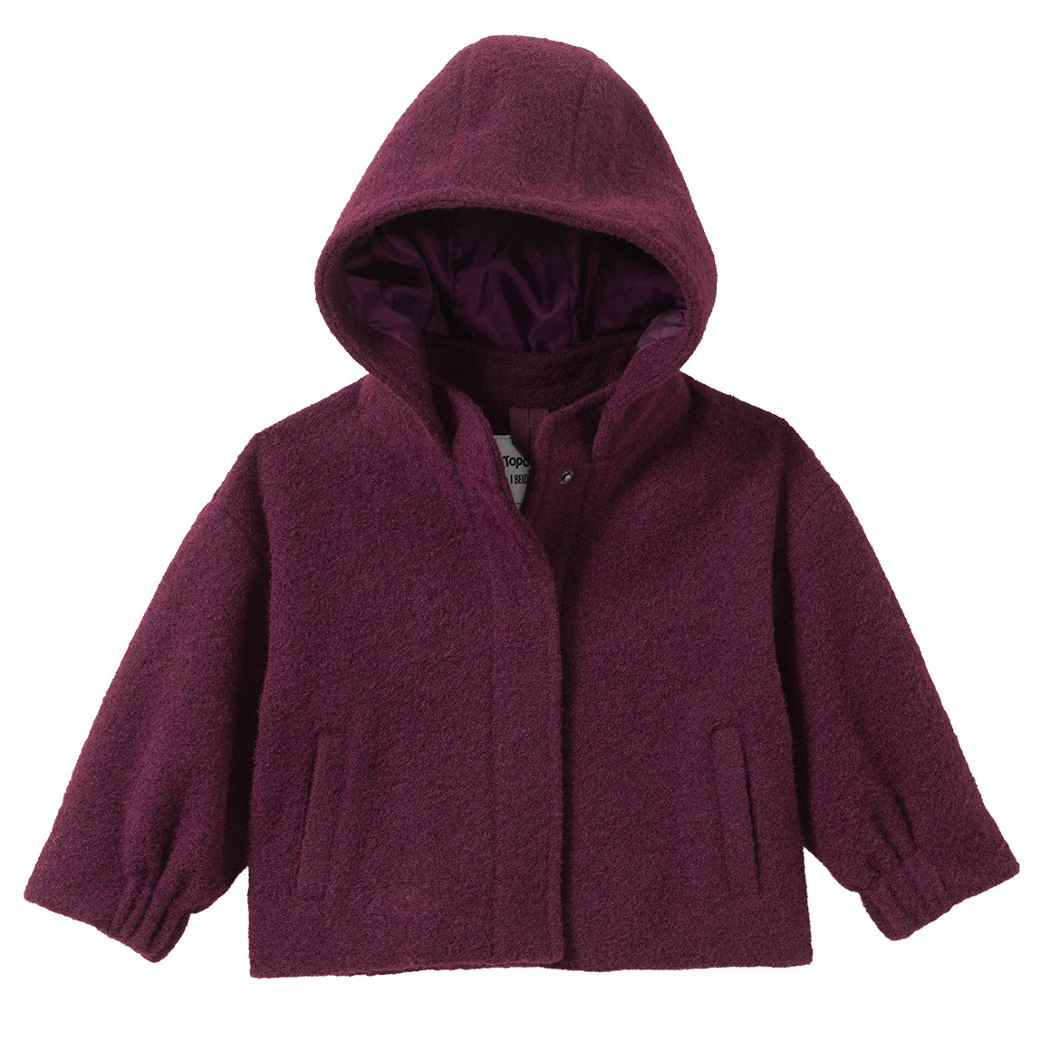 Baby Jacke in Wolloptik