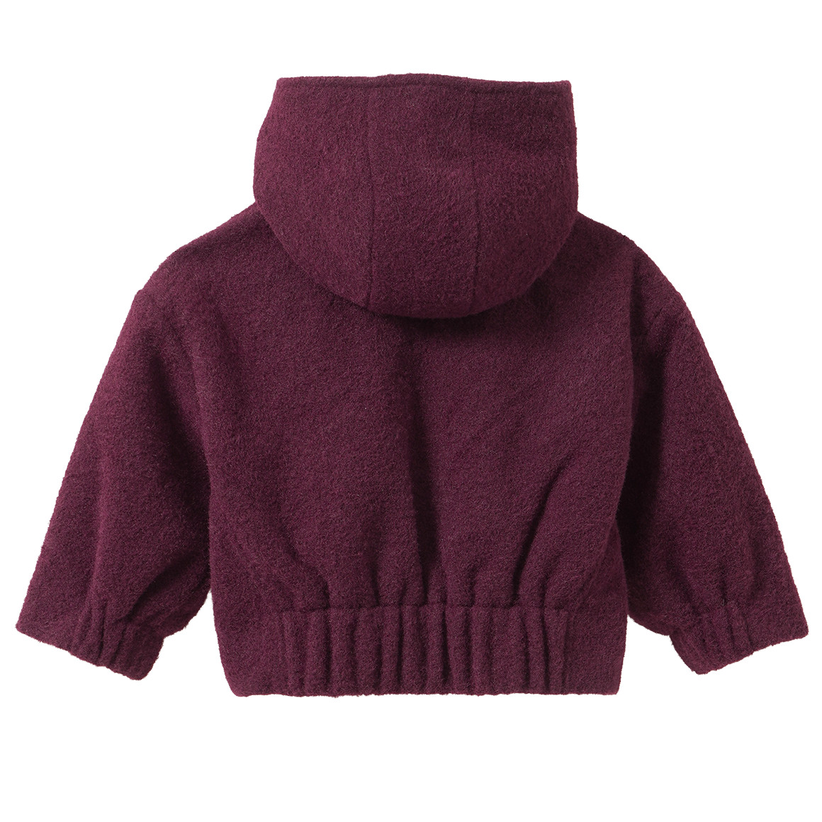 Baby Jacke in Wolloptik