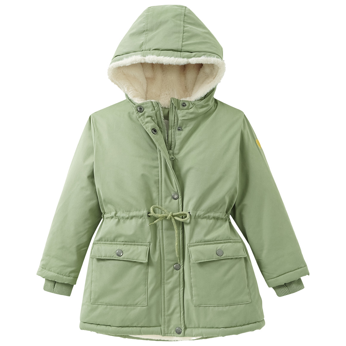 Parka voor meisjes met capuchon