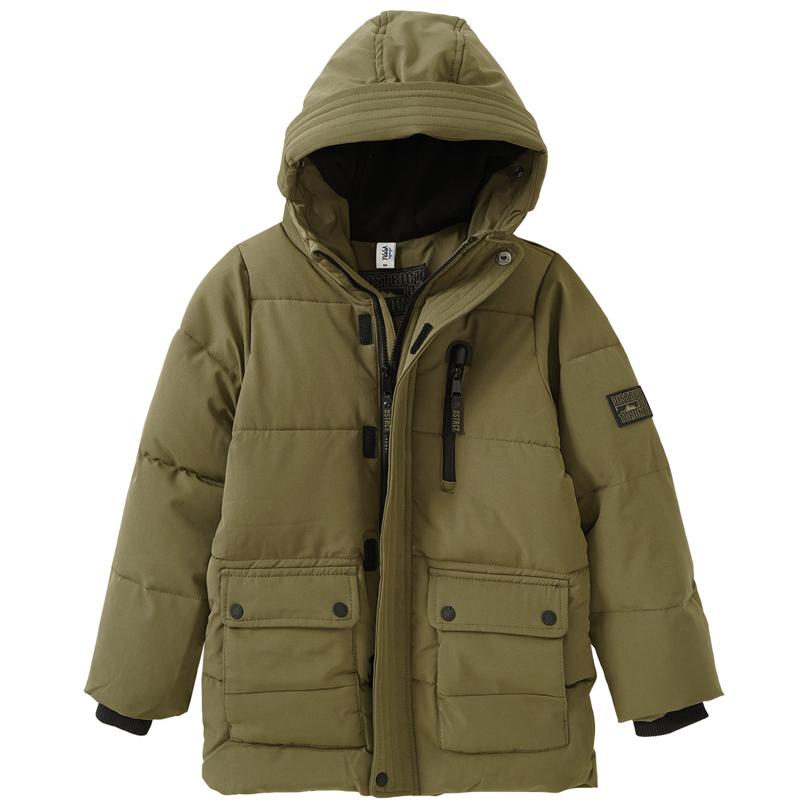 Jungen Steppjacke mit Pattentaschen