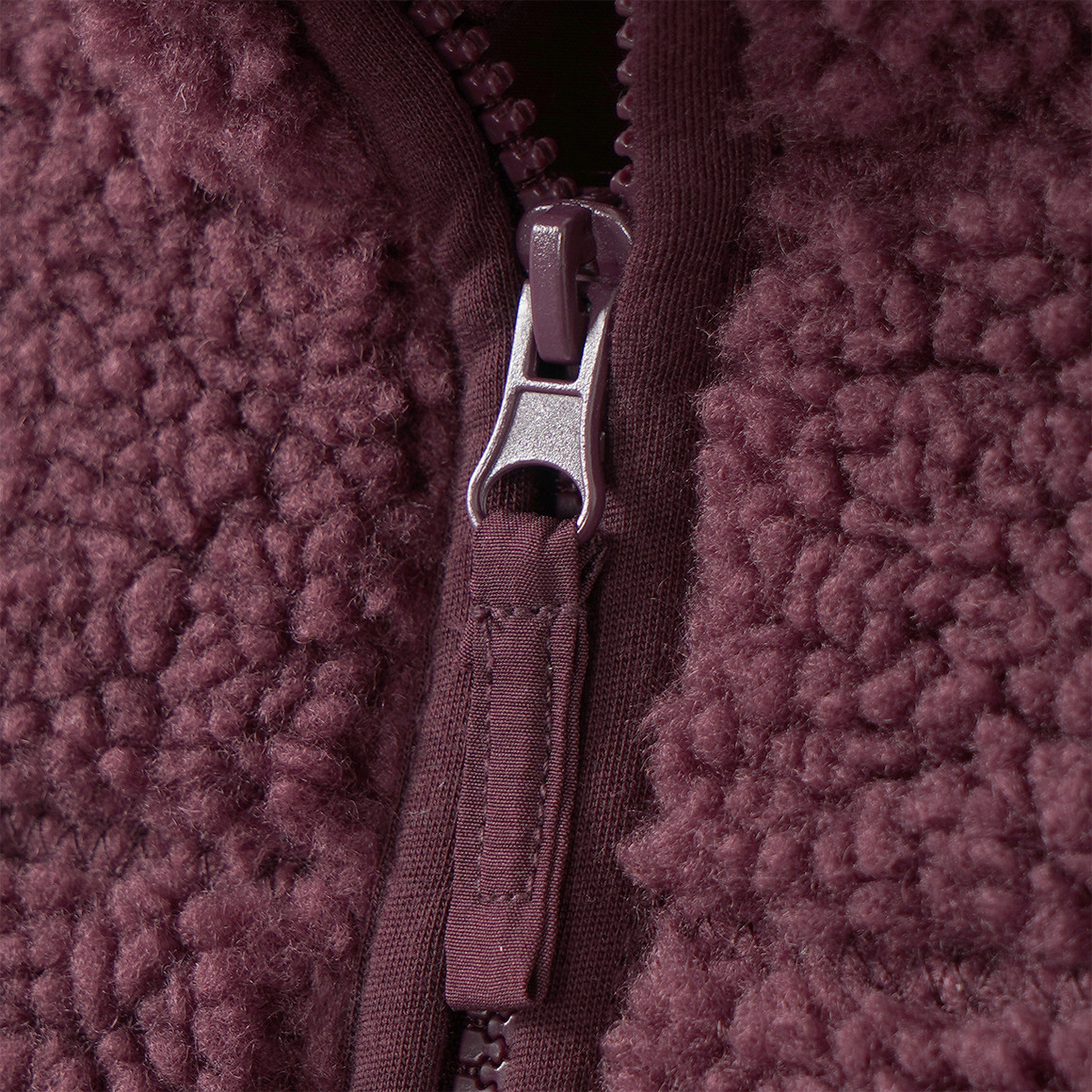 Mädchen Teddyjacke mit Kapuze