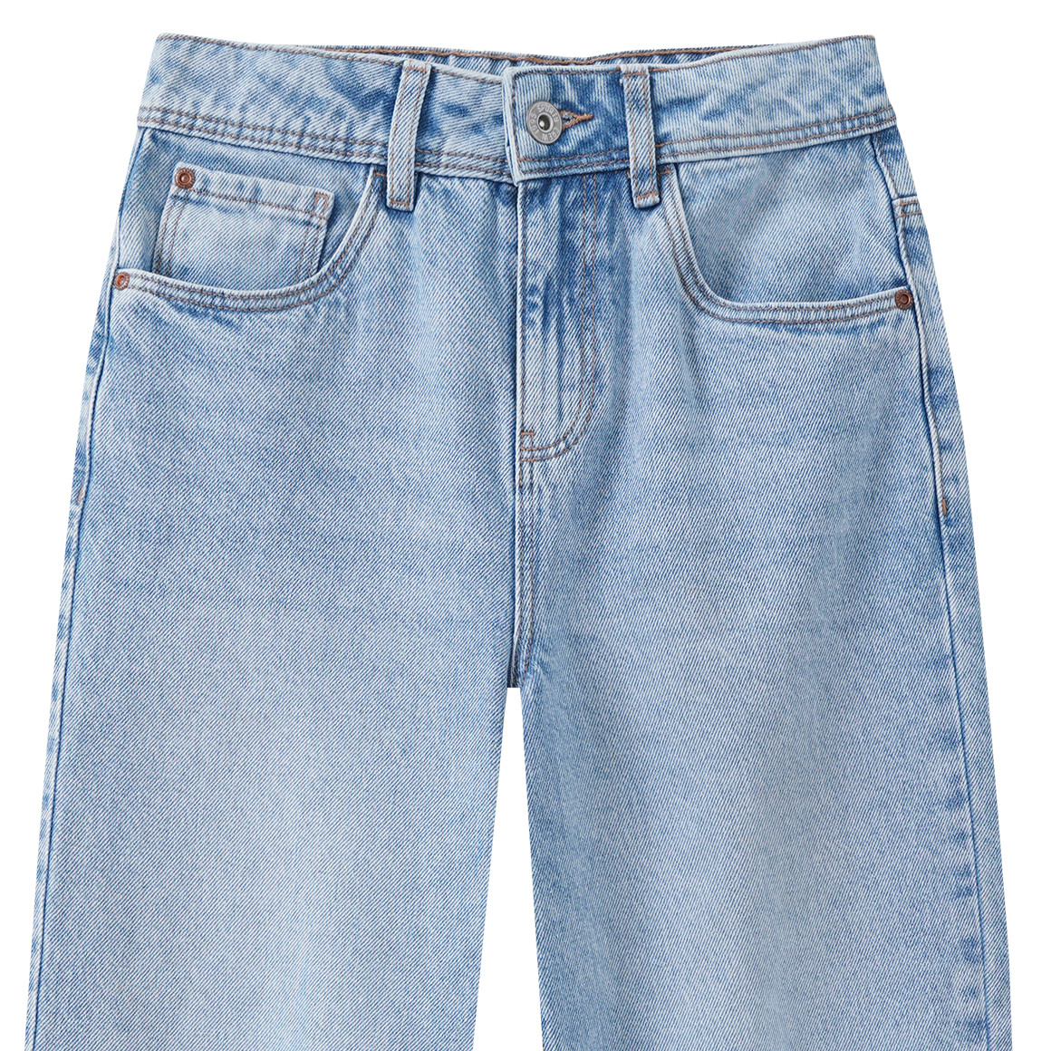 Jungen Baggy-Jeans mit verstellbarem Bund