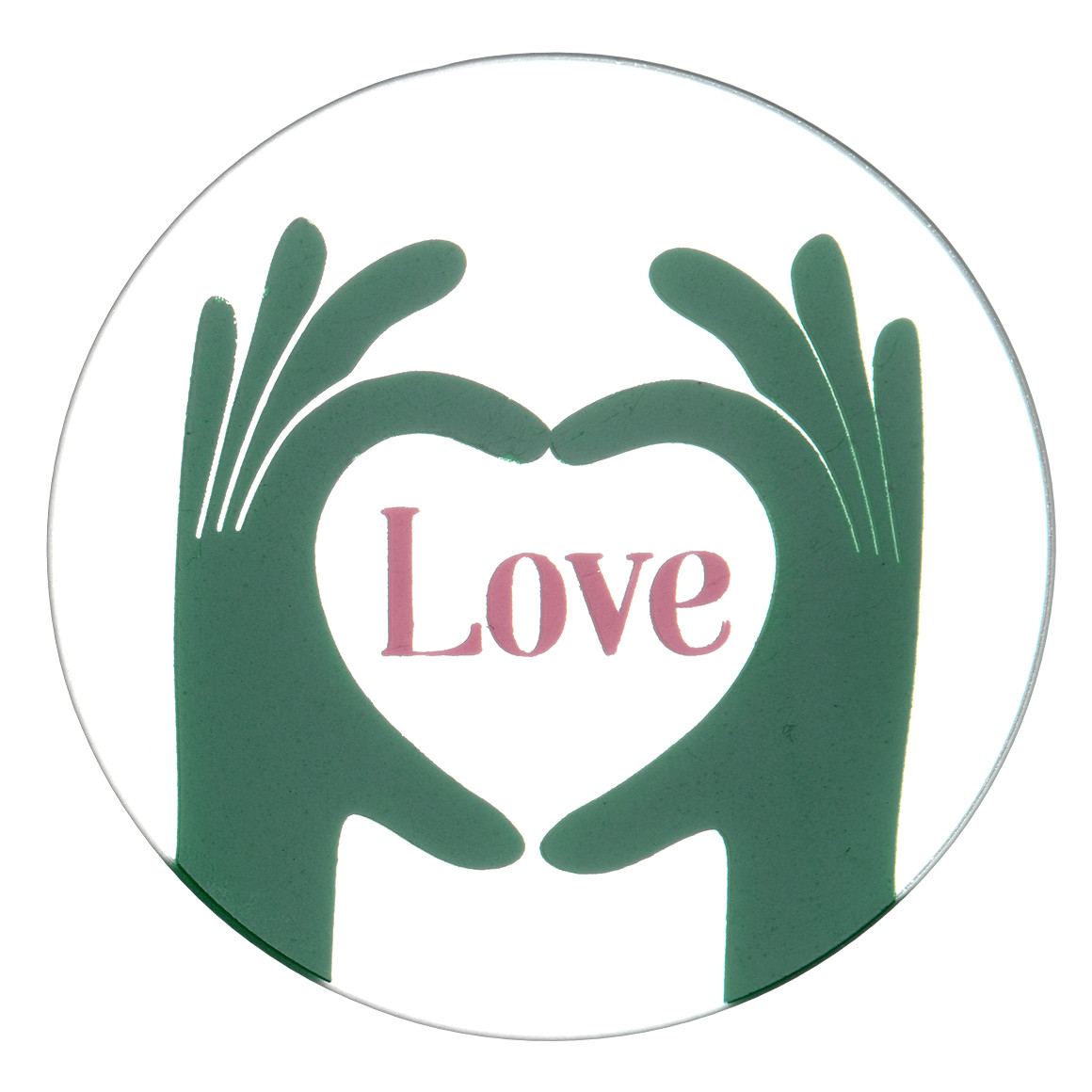 Untersetzer aus Glas