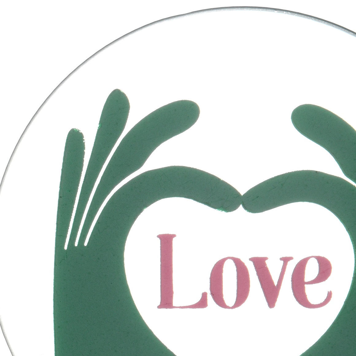 Untersetzer aus Glas