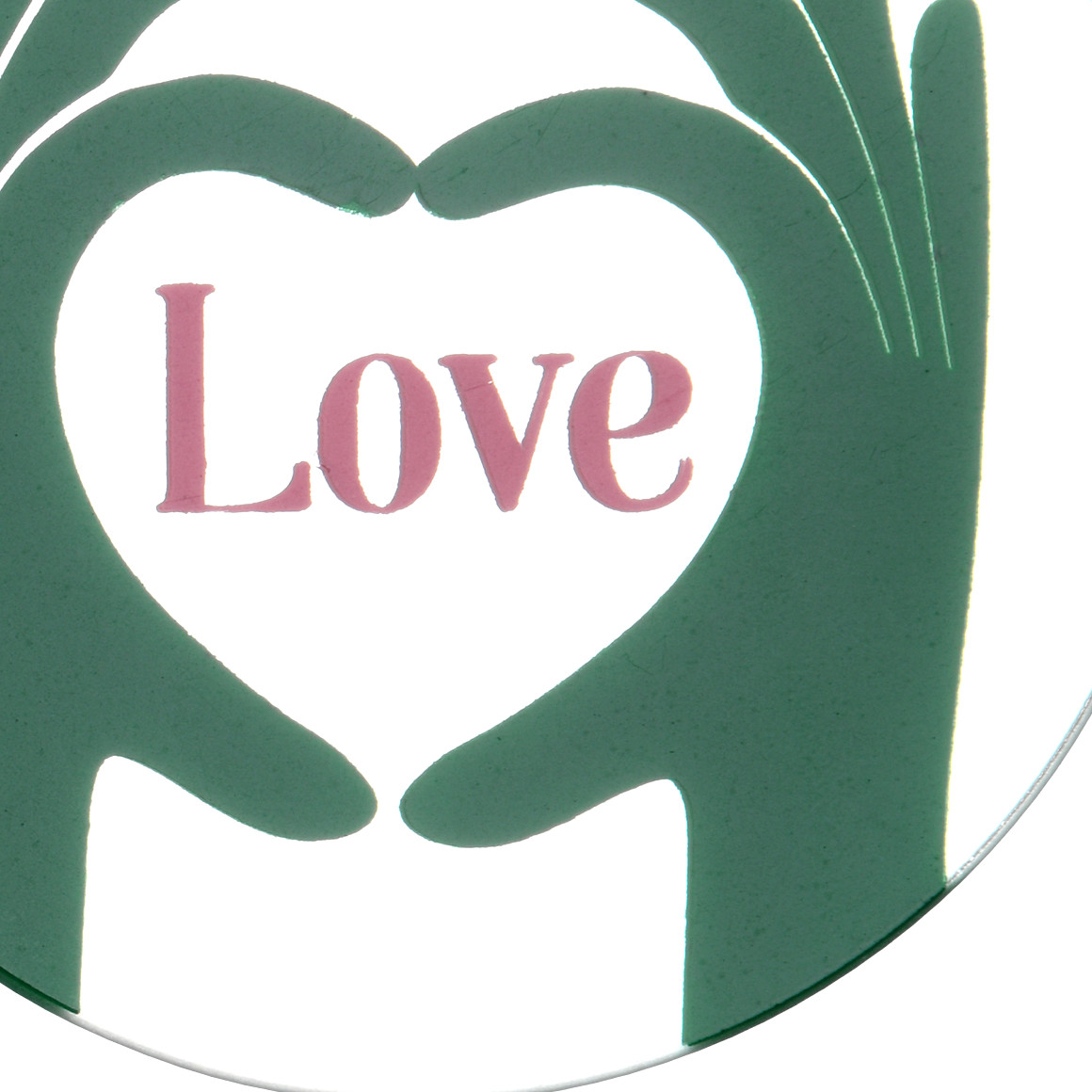 Untersetzer aus Glas