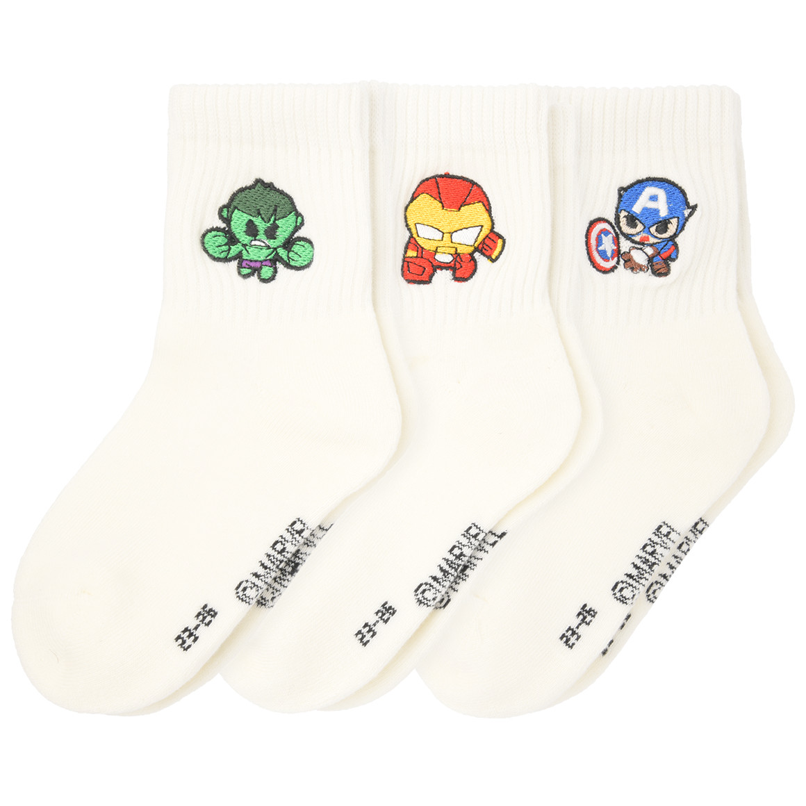3 Paar MARVEL Avengers Socken im Set