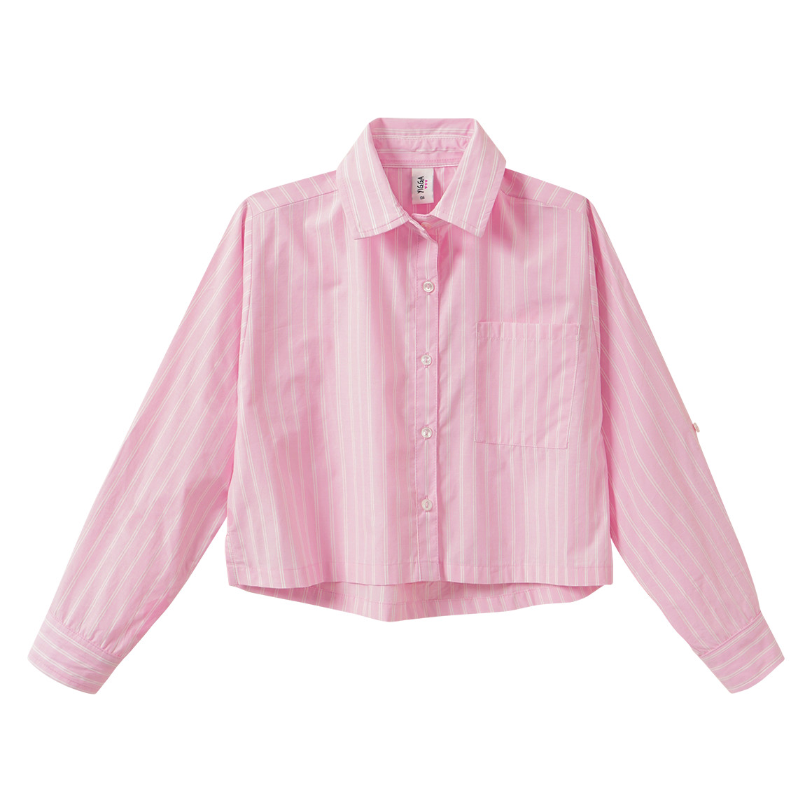 Mädchen Bluse mit vertikalen Streifen