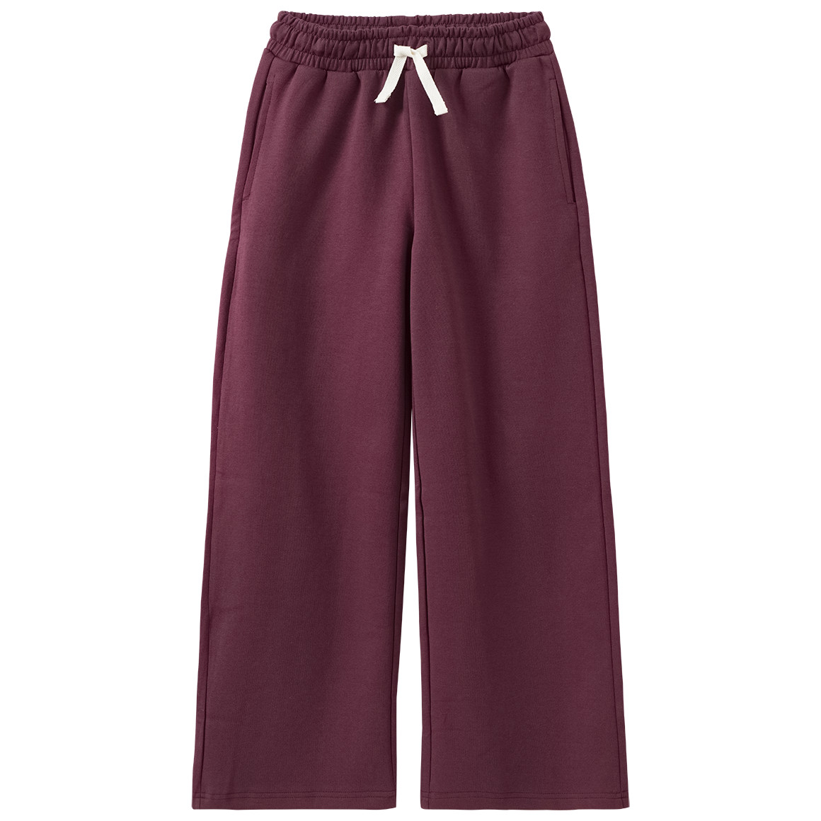 Joggingbroek voor meisjes met wijde pijpen