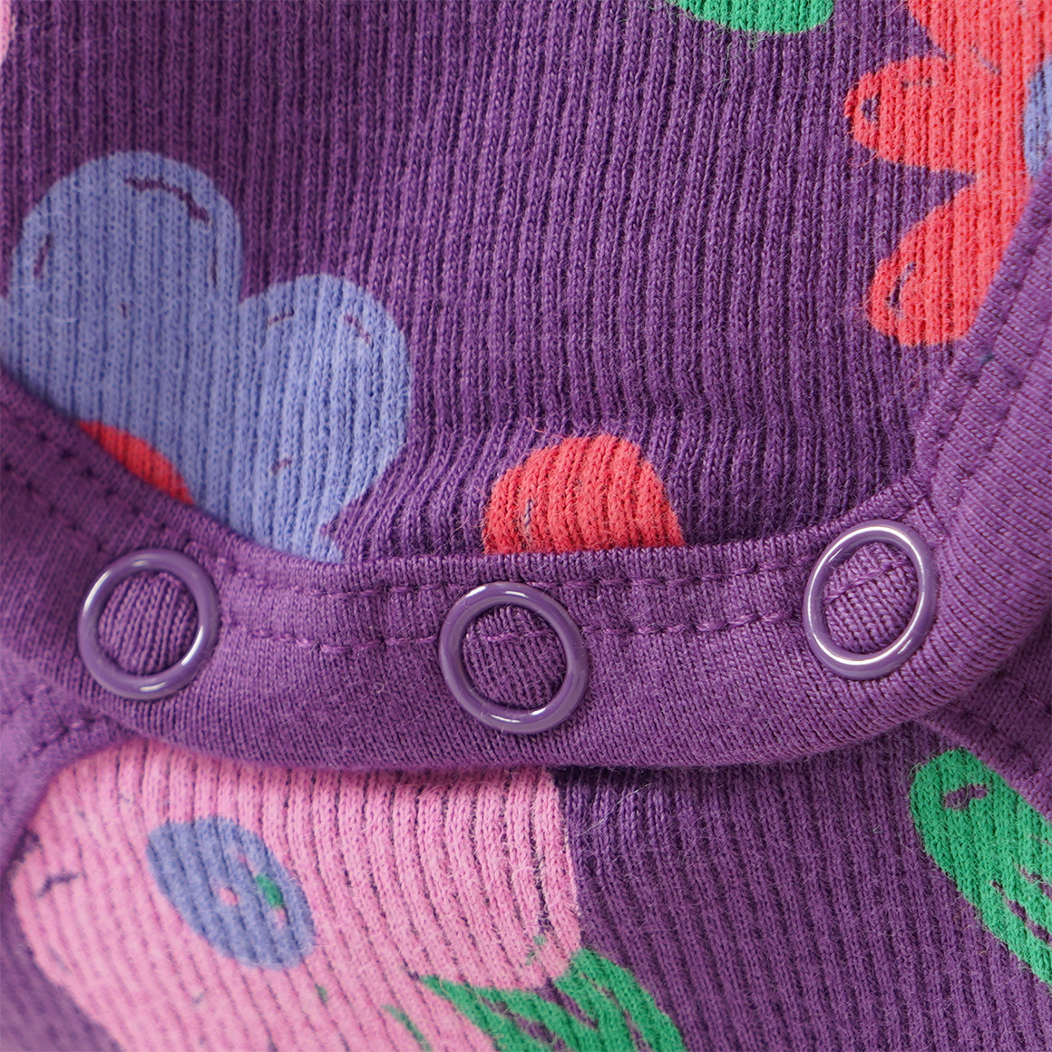 5 Baby Bodys mit Rippstruktur