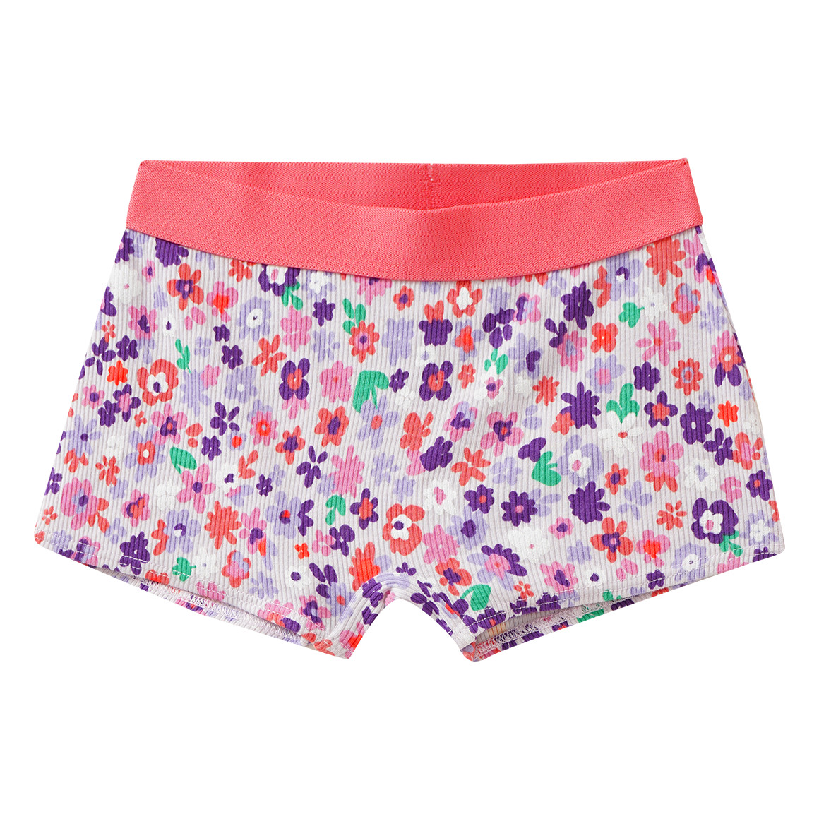 5 Mädchen Pantys mit Rippstruktur