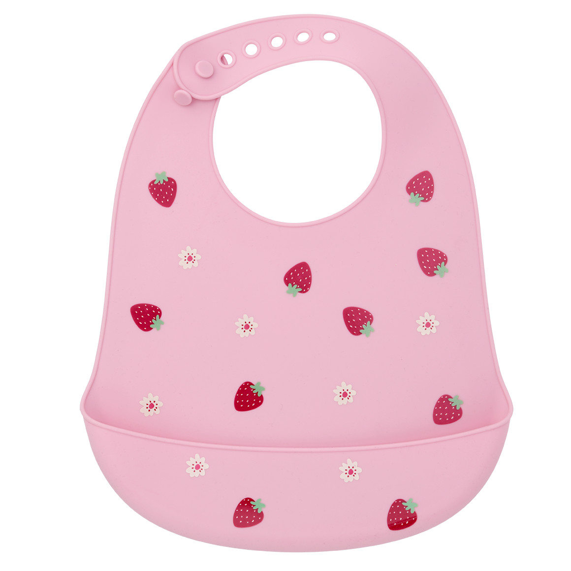 Silikon-Lätzchen mit Auffangschale