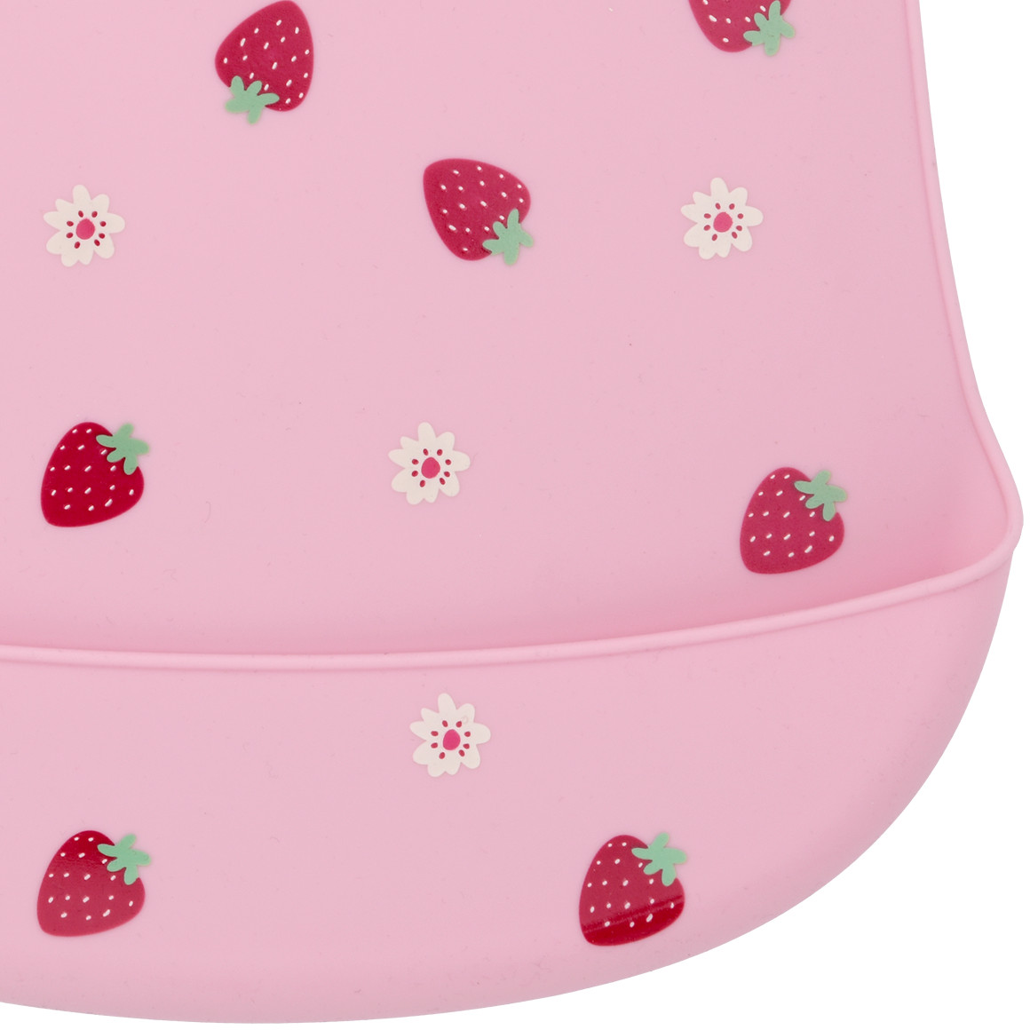 Silikon-Lätzchen mit Auffangschale