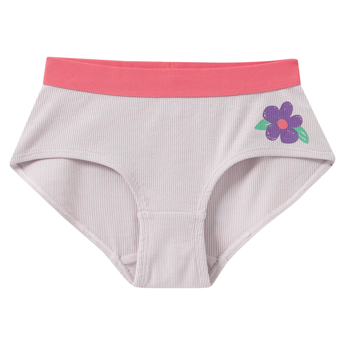 5 Mädchen Pantys mit Rippstruktur
