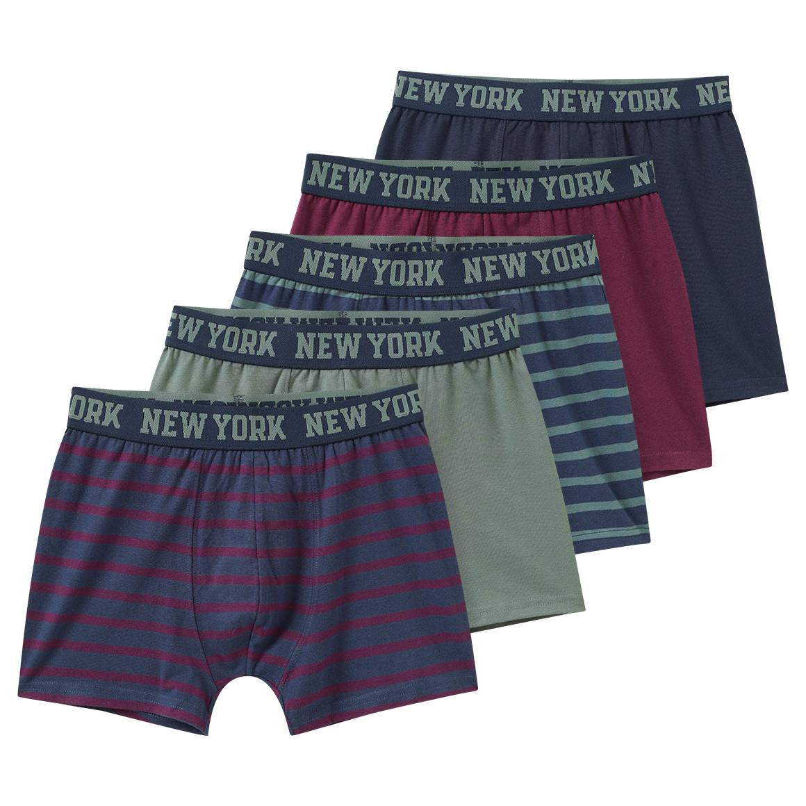 5 Jungen Boxer im Set