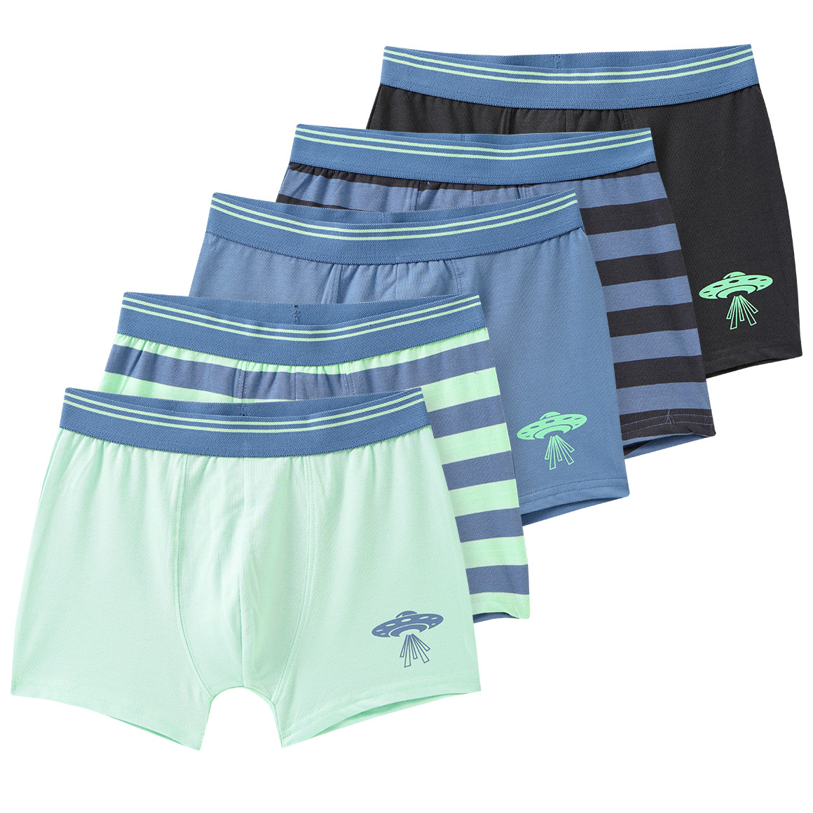 5 Jungen Boxer im Set