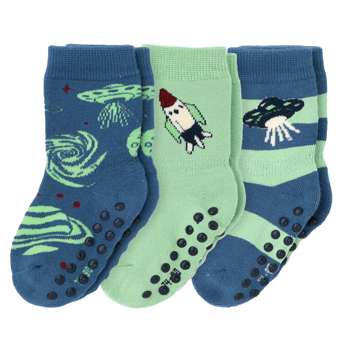3 Paar Jungen Stoppersocken im Set
