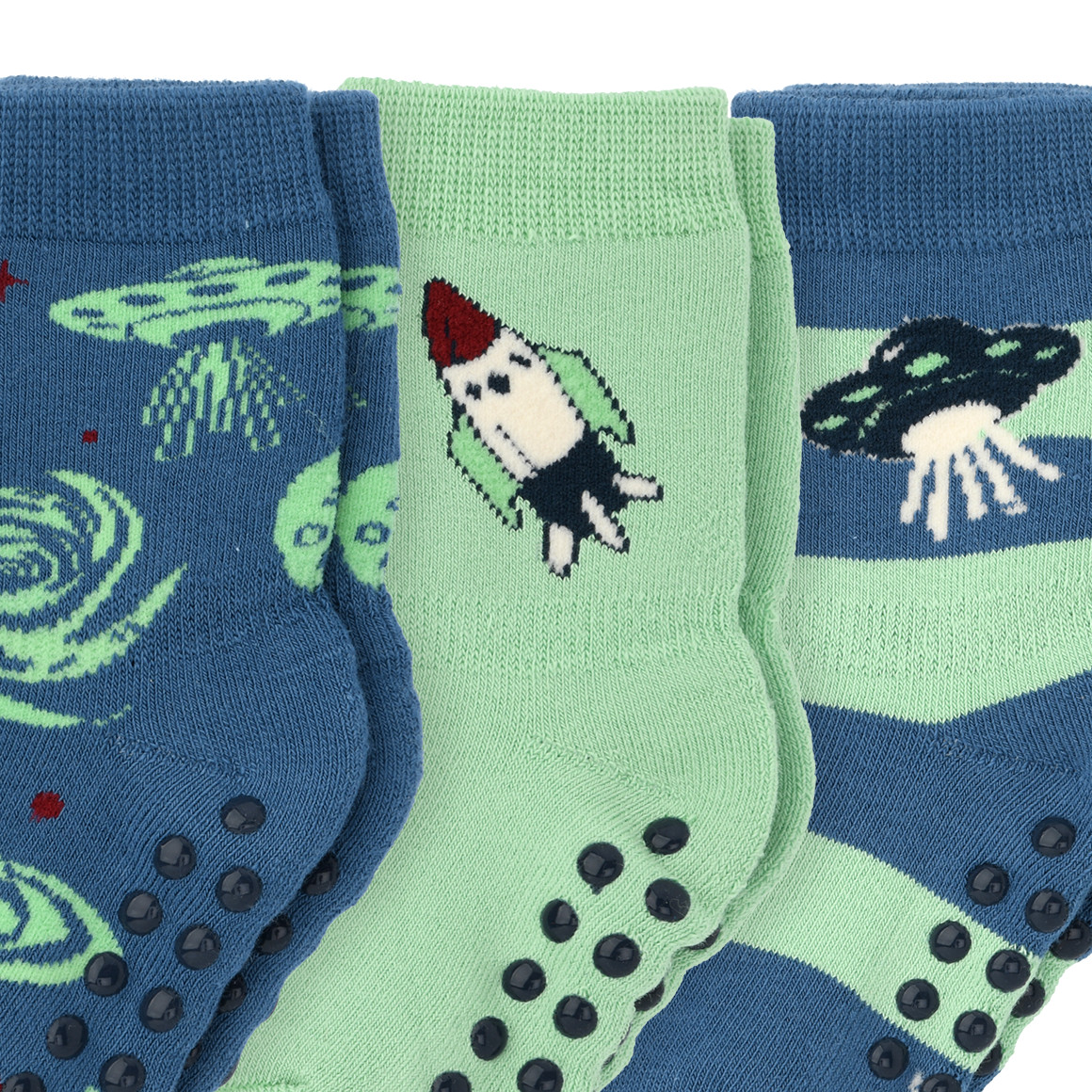3 Paar Jungen Stoppersocken im Set