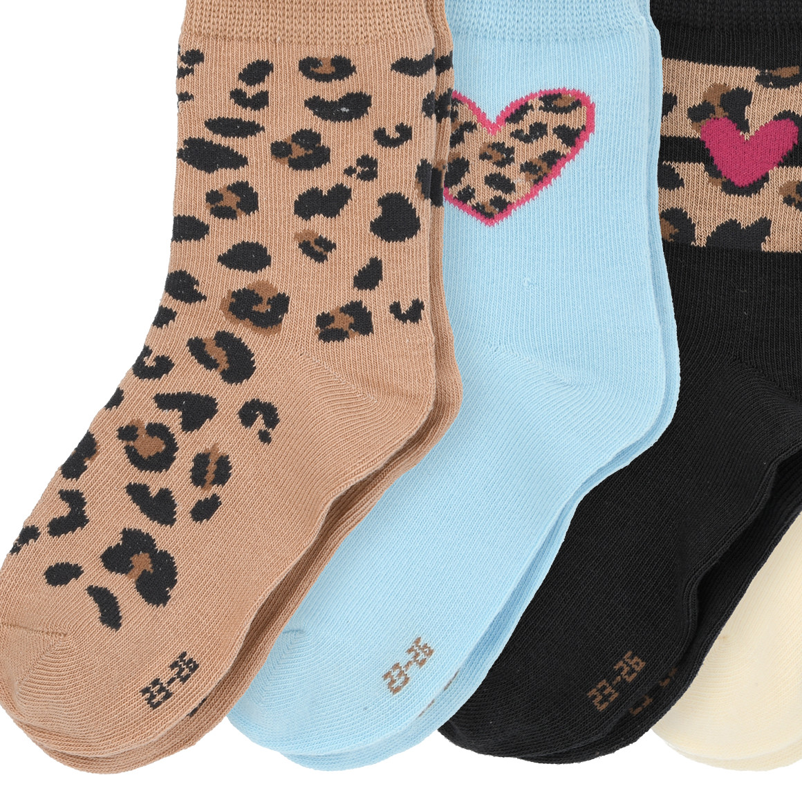 5 Paar Mädchen Socken im Set