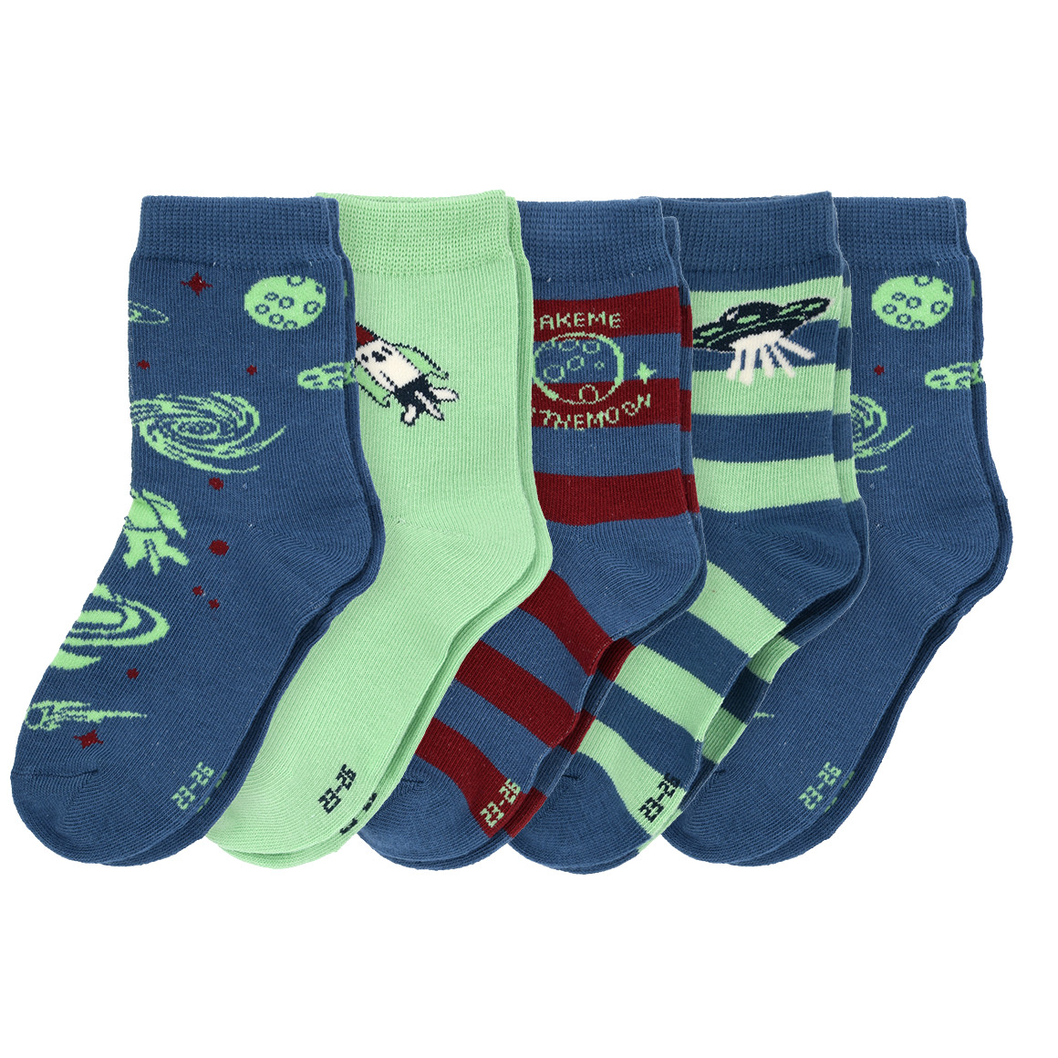 5 Paar Mädchen Socken im Set