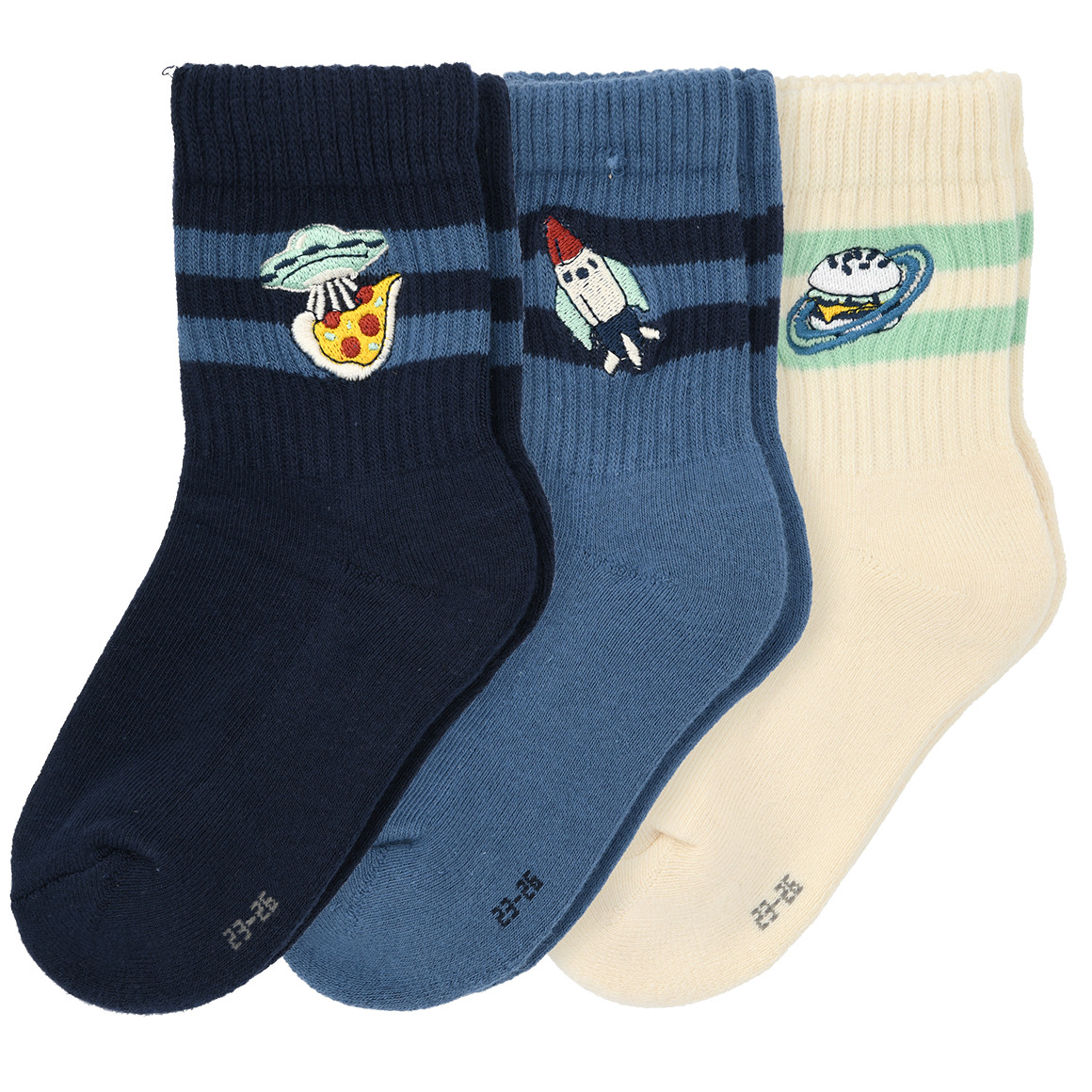 3 Paar Kinder Tennissocken im Set