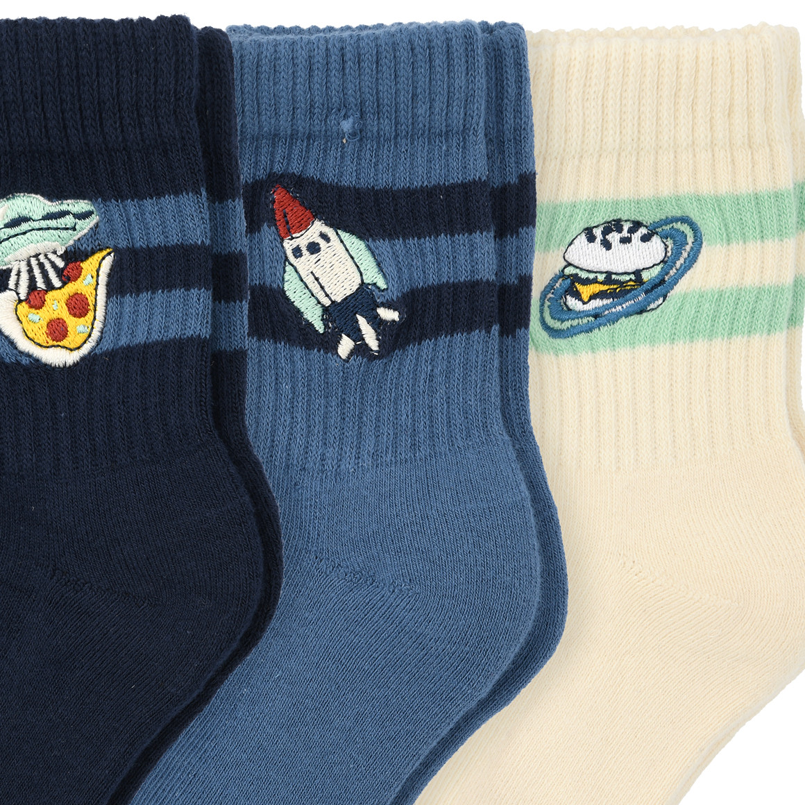 3 Paar Kinder Tennissocken im Set