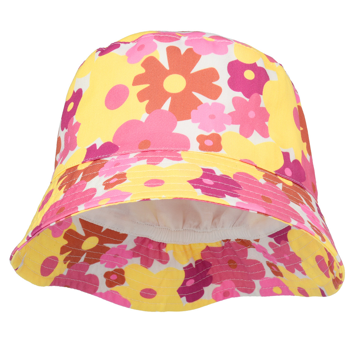 Mädchen Hut mit Blumen-Allover