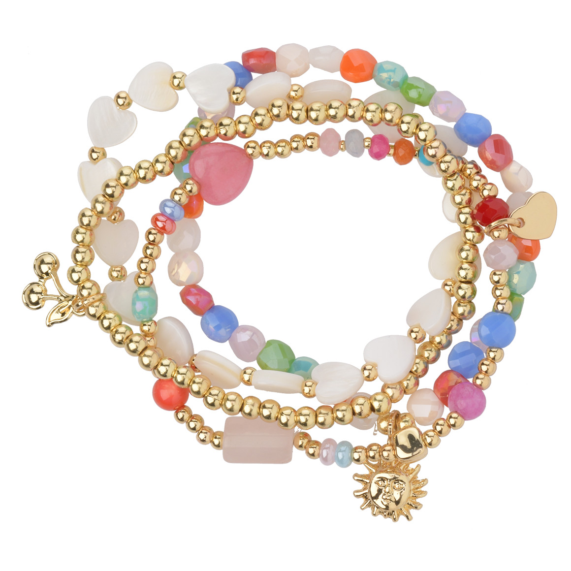 4 Damen Armbänder im Set