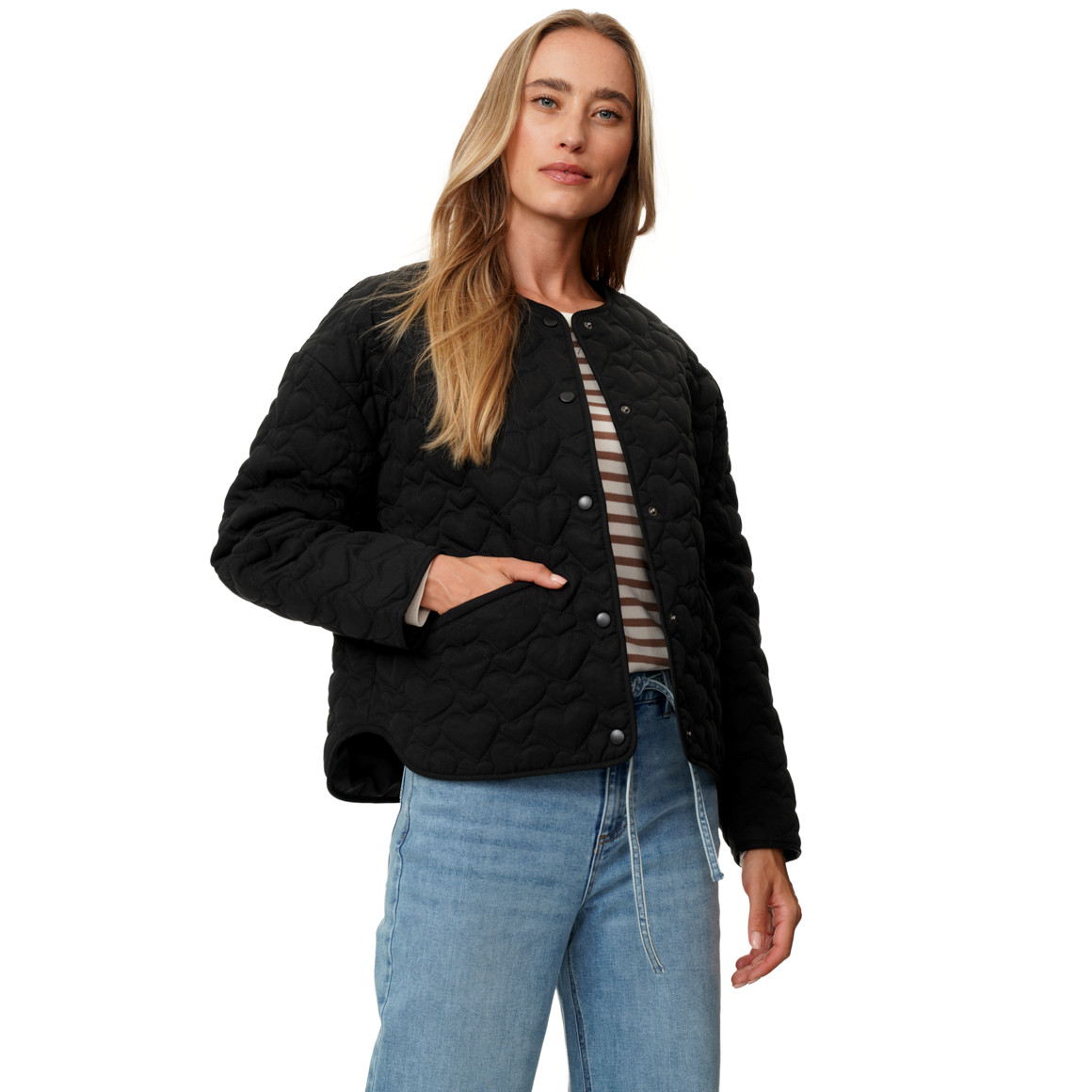 Damen Steppjacke mit leichter Wattierung