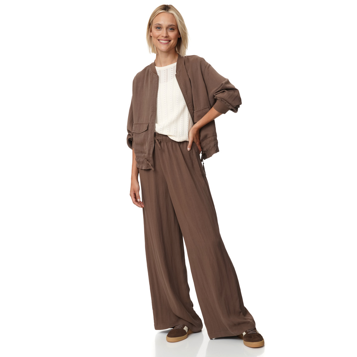 Damen Blouson mit Reißverschluss