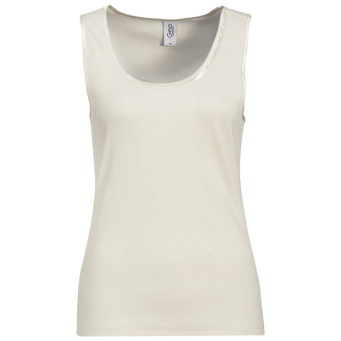 Damen Top aus Feinripp