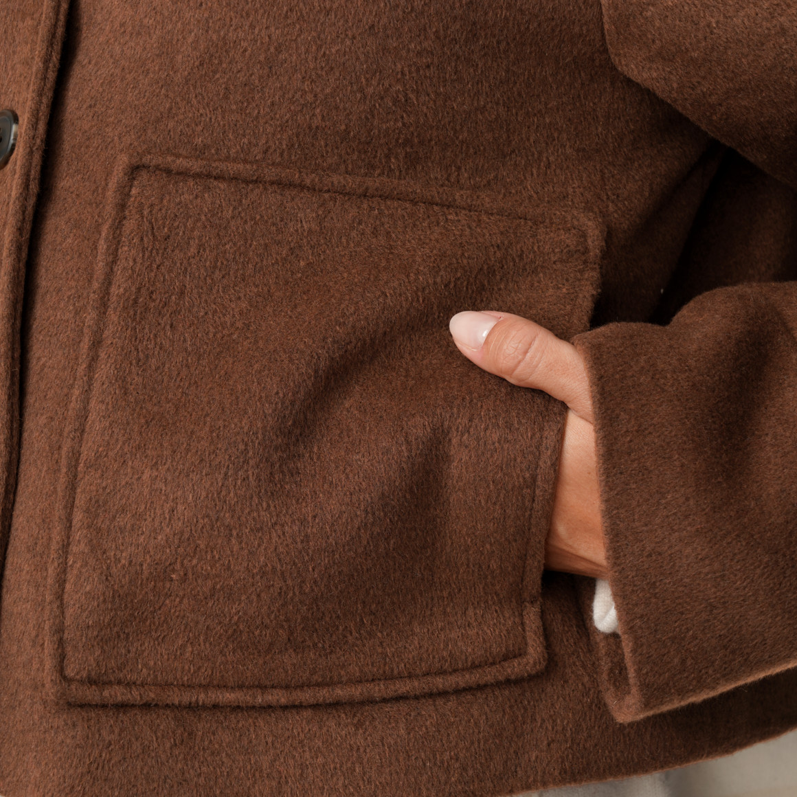 Damen Jacke mit Woll-Anteil