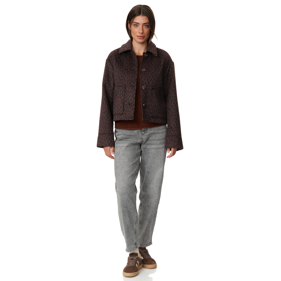 Damen Jacke mit Woll-Anteil