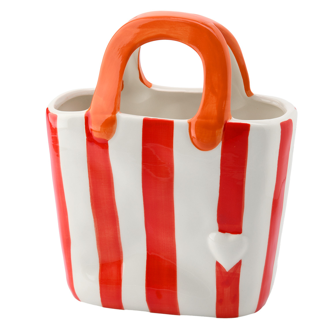 Vase in Handtaschen-Form