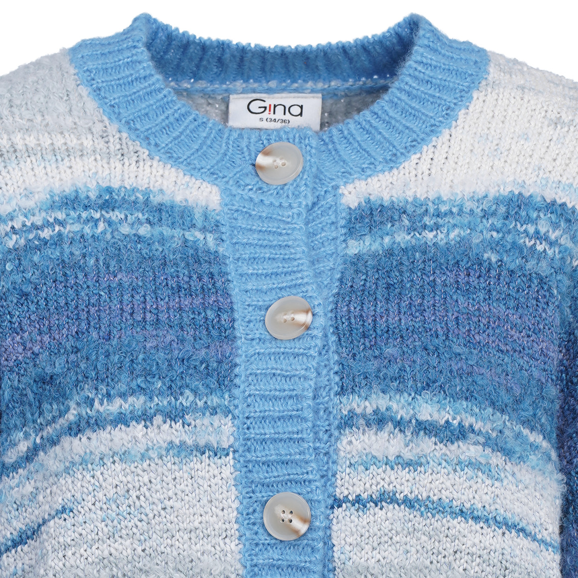 Damen Strickjacke in Multicolor-Optik